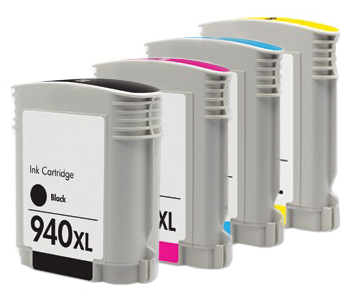 Compatible HP 940XL Full Set of Ink Cartridges 